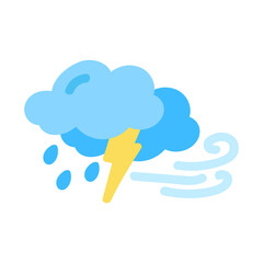 weather icon set sun rain thunderstorm dew wind snow cloud night sky for forecast