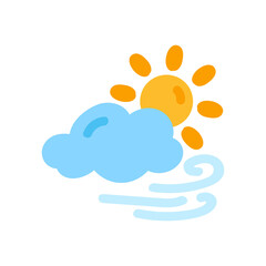 weather icon set sun rain thunderstorm dew wind snow cloud night sky for forecast