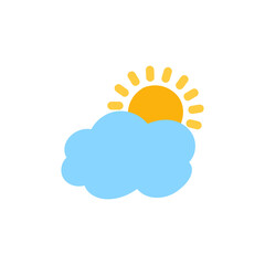 weather icon set sun rain thunderstorm dew wind snow cloud night sky for forecast