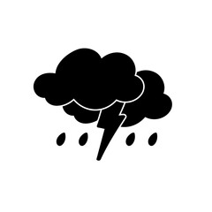 weather icon set sun rain thunderstorm dew wind snow cloud night sky for forecast