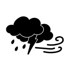 weather icon set sun rain thunderstorm dew wind snow cloud night sky for forecast