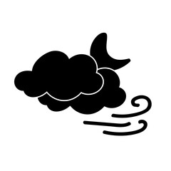 weather icon set sun rain thunderstorm dew wind snow cloud night sky for forecast