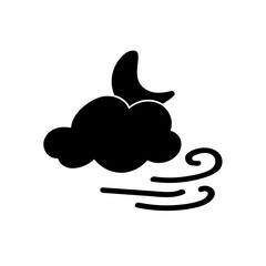 weather icon set sun rain thunderstorm dew wind snow cloud night sky for forecast