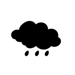 weather icon set sun rain thunderstorm dew wind snow cloud night sky for forecast