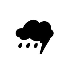 weather icon set sun rain thunderstorm dew wind snow cloud night sky for forecast