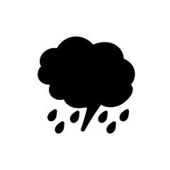 weather icon set sun rain thunderstorm dew wind snow cloud night sky for forecast