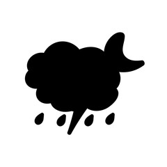 weather icon set sun rain thunderstorm dew wind snow cloud night sky for forecast