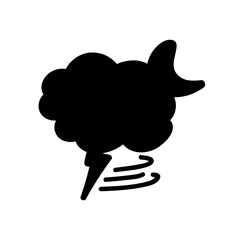 weather icon set sun rain thunderstorm dew wind snow cloud night sky for forecast