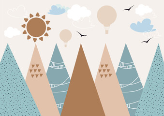 kids background with color pastel