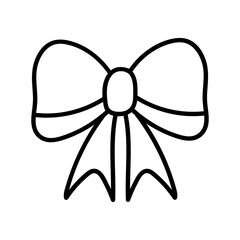 ribbon, gift ribbon bow,Shiny red satin ribbon on white background. Vector red bow and ribbon. Christmas gift, valentines day, birthday wrapping element