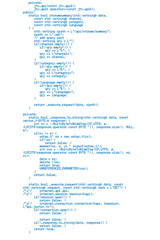 Digital png illustration of copmuter data processing on transparent background