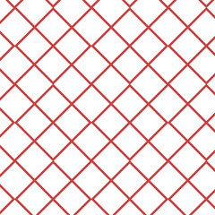 Digital png illustration of red crossed lines pattern on transparent background