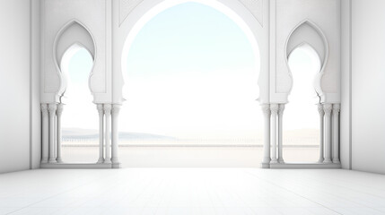 Ramadan background, solid, empty