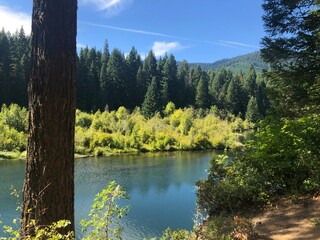 lake in the mountains