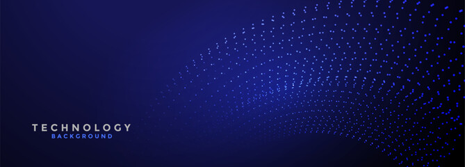 modern web network techno background in particle style