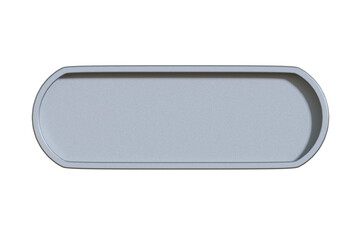 3D Illustration ,blank space button for text.