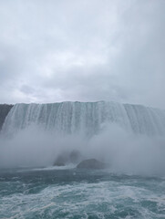 Niagra Falls view from the river