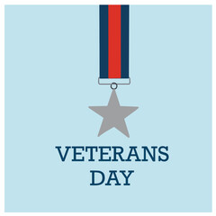 Illustration of veterans day