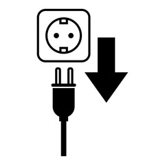 plug and socket (please unplug after use)