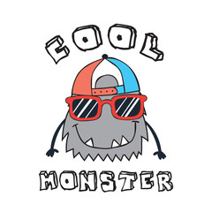 cute monster drawing for kids fashion