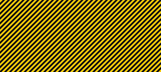 Yellow and black diagonal stripes. Industrial warning background, warn caution, construction