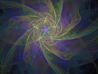 Imaginatory fractal abstract background Image