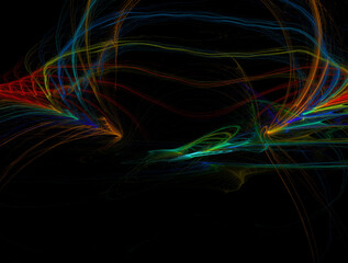 Imaginatory fractal abstract background Image