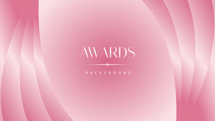 Pink light luxury award graphic background. Modern template premium corporate abstract design. Template trophy banner certificate dynamic. Vector illustration.