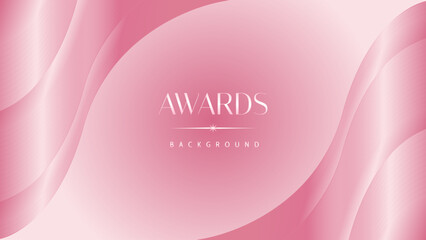 Pink light luxury award graphic background. Modern template premium corporate abstract design. Template trophy banner certificate dynamic. Vector illustration.