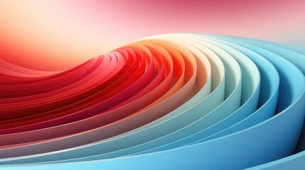 Abstract Colorful background gradient. Generative AI