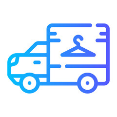 van Line Gradient Icon
