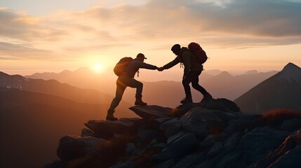 Gemeinsam stark: Freunde, die füreinander da sind