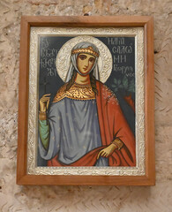 Frescoes and Icons in the Monastery of the Holy Cross