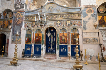 Frescoes and Icons in the Monastery of the Holy Cross