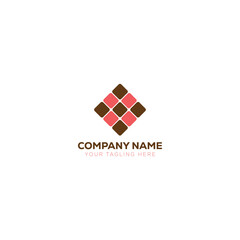 Fototapeta na wymiar Tile Logo Design and new logo design