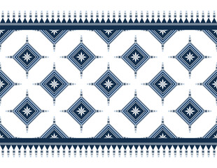 Abstract geometric ethnic seamless pattern background for wrapping, fabric, pillow, clothing, carpet, wallpaper, batik, illustration, print, curtain