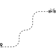 Bike Travel Route
