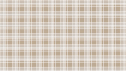 Brown and grey plaid fabric texture as a background	