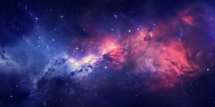 Weltall Landschaft KI