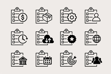  vector illustration of business concept