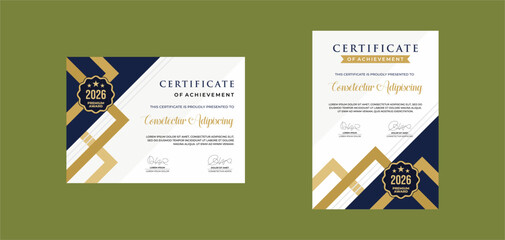 certificate template for business corporate online education