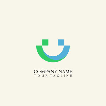 Helping people with smile Logo Template