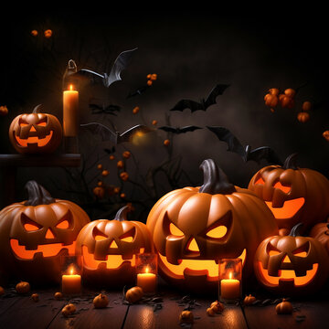 Halloween Pumpkin & Ghosts Lanyard With Breakaway Safety Clip - Wide 20mm Festive Neck Strap - View #5