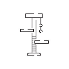 Petshop line icon. Pet shop, pets, vitamin, food, toy. Collection of thin line icons representing animals, pets and veterinary healthcare