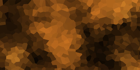 abstract black and orange crystallize background vector illustration. Abstract Trianglify gradient Generative Art background illustration.light abstract mosaic polygonal background .
