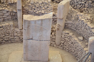 Göbekli Tepe is an archaeological site, located about 18 km northeast of the city of Şanlıurfa...
