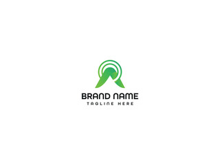 A letter logo design