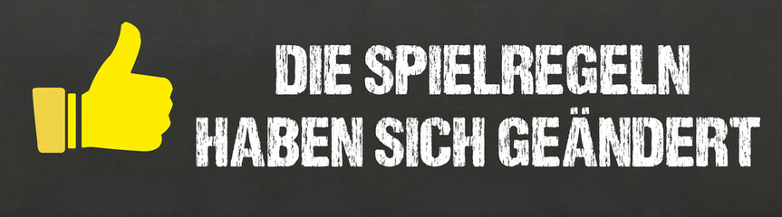 Die Spielregeln haben sich geändert