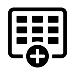 Obraz premium Add Schedule