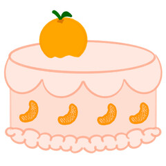 Orange and orange cake